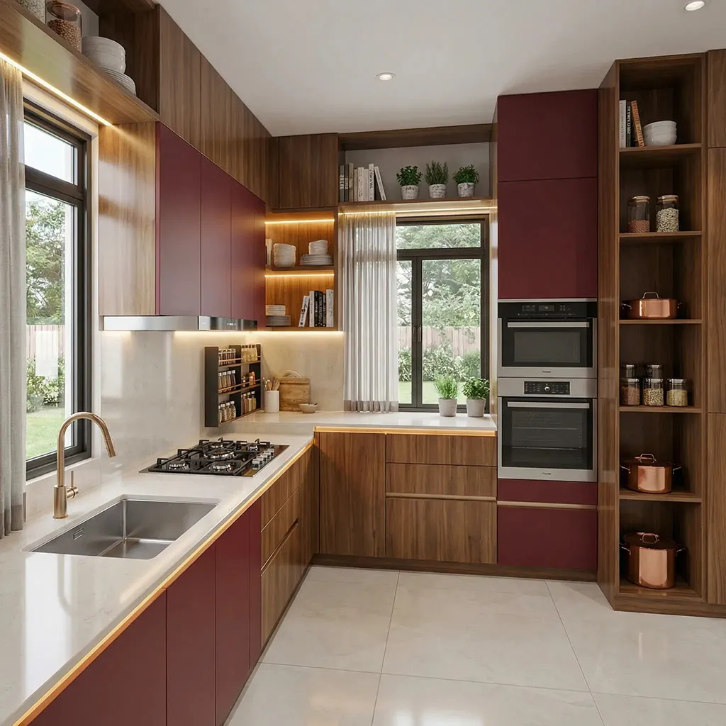 আধুনিক রান্না ঘরের ডিজাইন ছবি Interior Design