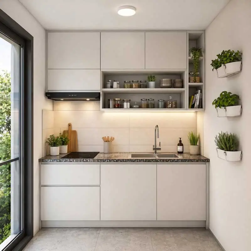 কিচেন রুমের ডিজাইন ছবি | Stylish Kitchen Interior Design Bangladesh