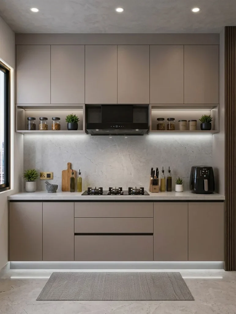 Kitchen cabinets price in Bangladesh with modern cabinet design